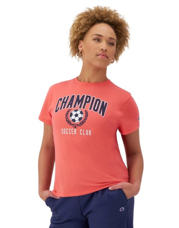Classic T-Shirt, Soccer Graphic