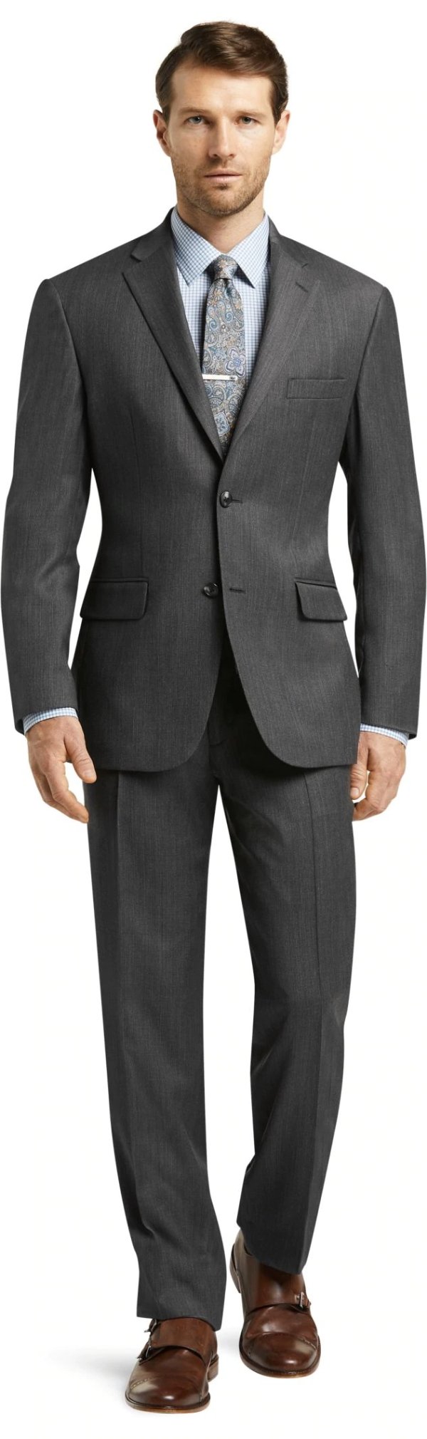 Traveler Collection Tailored Fit Micro Weave Suit CLEARANCE - All Clearance | Jos A Bank
