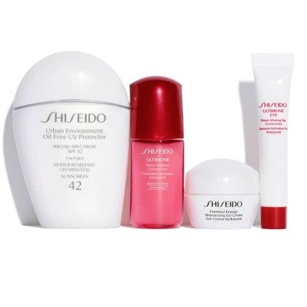 Shiseido 超火4件套小白瓶防晒套装上新