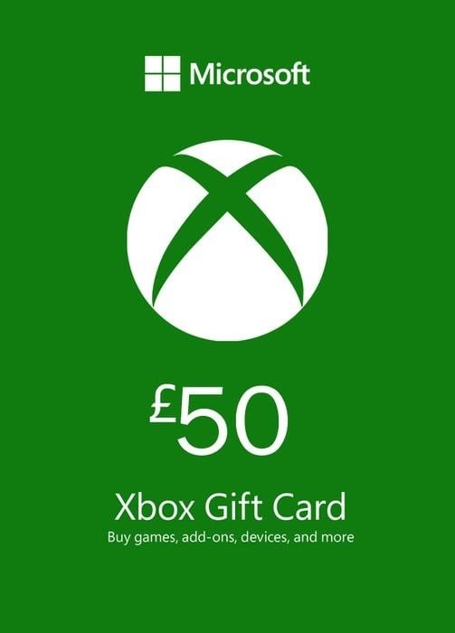 Microsoft 礼品卡- £50