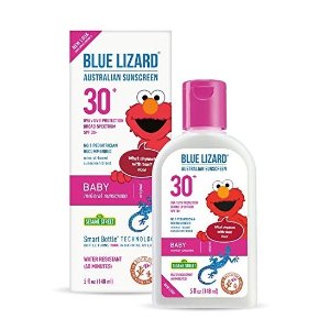 Amazon Blue Lizard Baby Mineral Sunscreen, SPF 30+ UVA/UVB Protection, 5 oz