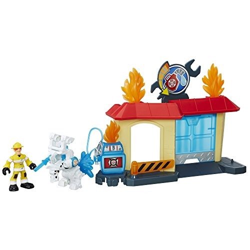 Playskool Heroes Transformers Rescue Bots Griffin Rock Garage