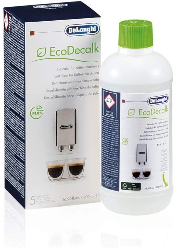 De'Longhi EcoDecalk Descaler, for Coffee & Espresso Machines, 500ml