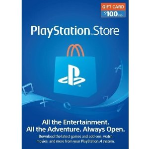 $100 PlayStation Network Gift Card