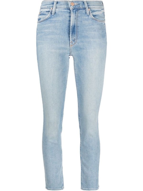 `THE MID RISE DAZZLER FLOOD` JEANS