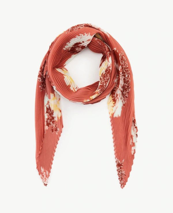 Floral Square Scarf