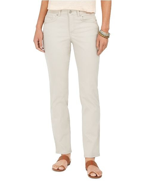 Tummy-Control Straight-Leg Fashion Jeans, Created for Macy's