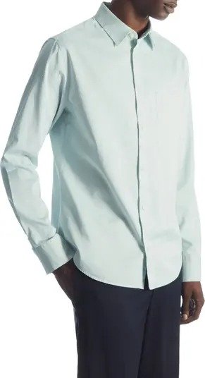 Regular Fit Button-Up Shirt