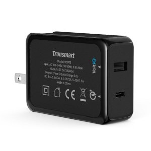 Tronsmart 33W USB Type-C + Type-A QC3.0 充电器