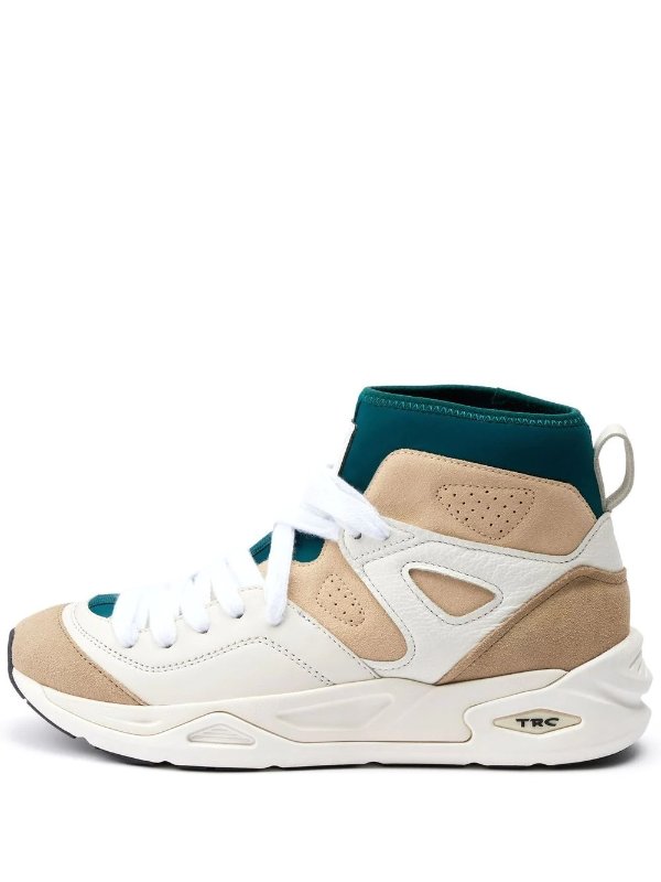x Puma panelled high-top sneakers