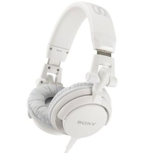 Sony MDR-V55/WHI DJ style Headphones