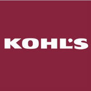 select apparel, shoes, kitchen, home items, and more @ Kohl's