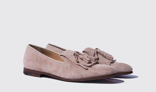 Women's Taupe Loafers - Stella | Scarosso