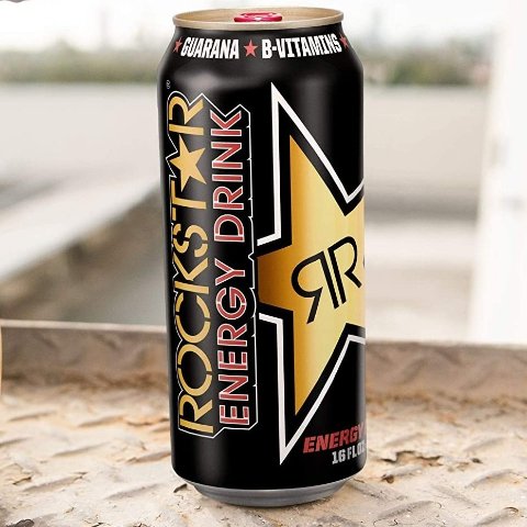 Rockstar Energy Drink, Original, 16oz Cans (12 Pack) (Packaging May Vary)