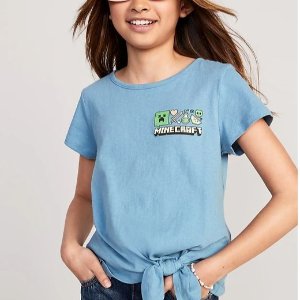 Old Navy 儿童产品特卖 短袖T恤、打底裤均$1.48起