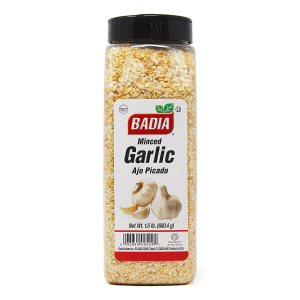Badia Garlic Minced, 1.5 Pound