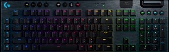 G915 LIGHTSPEED Wireless RGB Mechanical Gaming Keyboard with GL Clicky Switch - Black