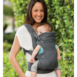 Infantino Flip Advanced 4-in-1 Convertible Carrier, Light Grey @ Amazon