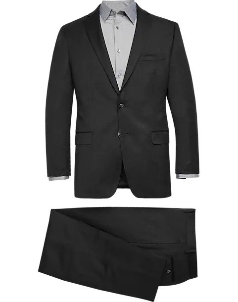 Calvin Klein X-Fit Slim Fit Suit, Charcoal Gray - Men's Sale | Men's Wearhouse