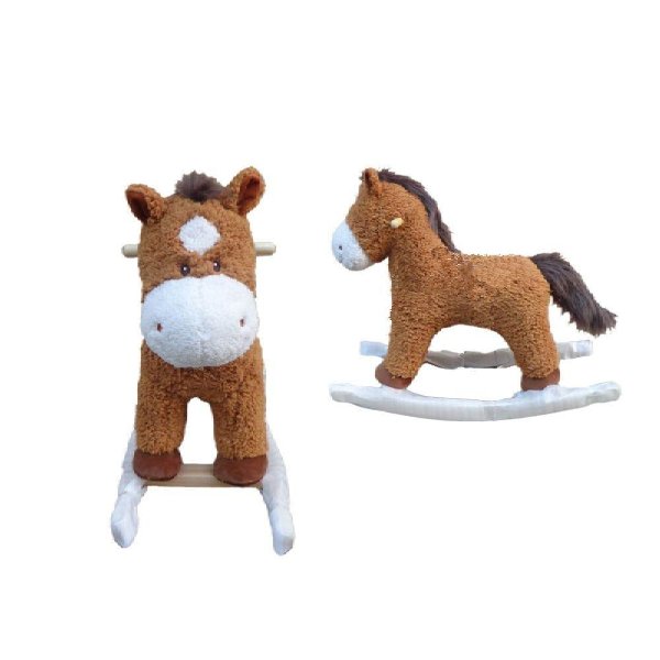 28 in. Rocking Animal Horse-PA20722THD3A - The Home Depot