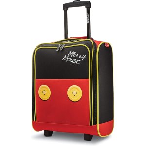 American Tourister Disney Softside Luggage with Spinner Wheels, Mickey Mouse Pants, Underseater