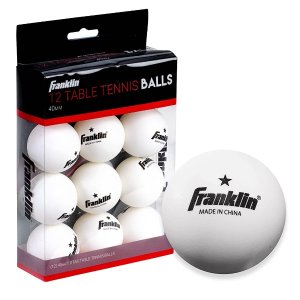 Franklin Sports Ping Pong Balls Official Size 12Pack
