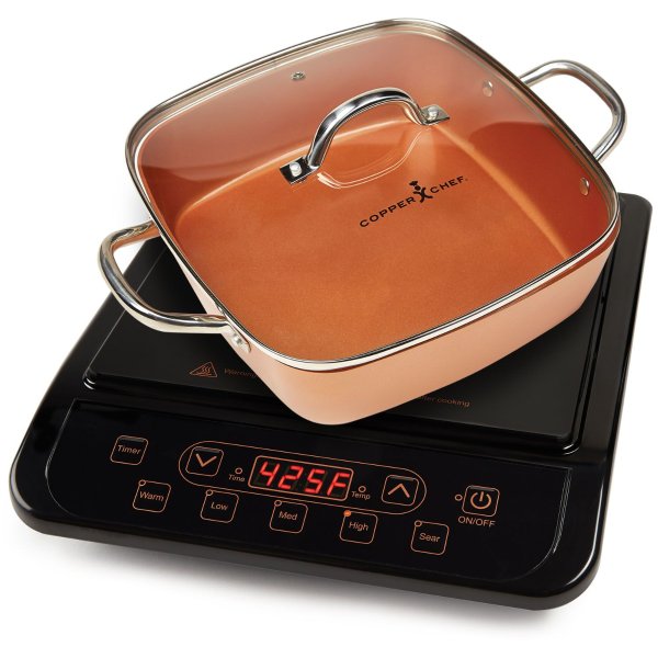 Induction Cooktop with 11" Casserole Pan