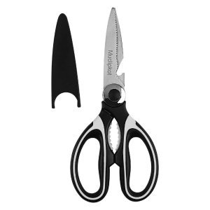Muclipkot Heavy Duty Kitchen Scissors And Poultry Shears, Multi-Purpose Cooking Tool For Cutting Turkey, Meat And Fish, Stainless Steel