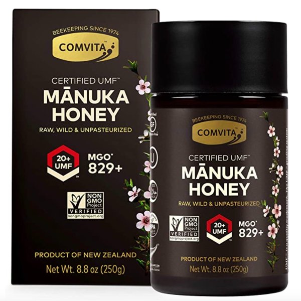 UMF 20+ (MGO 829+) Raw Manuka Honey | 8.8 oz I New Zealand’s #1 Manuka Brand | Wild, Non-GMO I Ultra Premium Grade