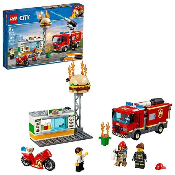 City Burger Bar Fire Rescue 60214 Building Kit (327 Piece)