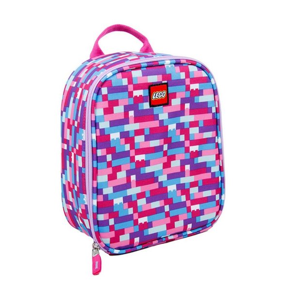 ® Pink/Purple Brick Print Lunch Bag 5005354 | UNKNOWN | Buy online at the Official® Shop US