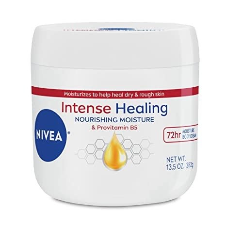 Intense Healing Cream, Moisturizing Body Cream for Dry Skin, 13.5 oz jar