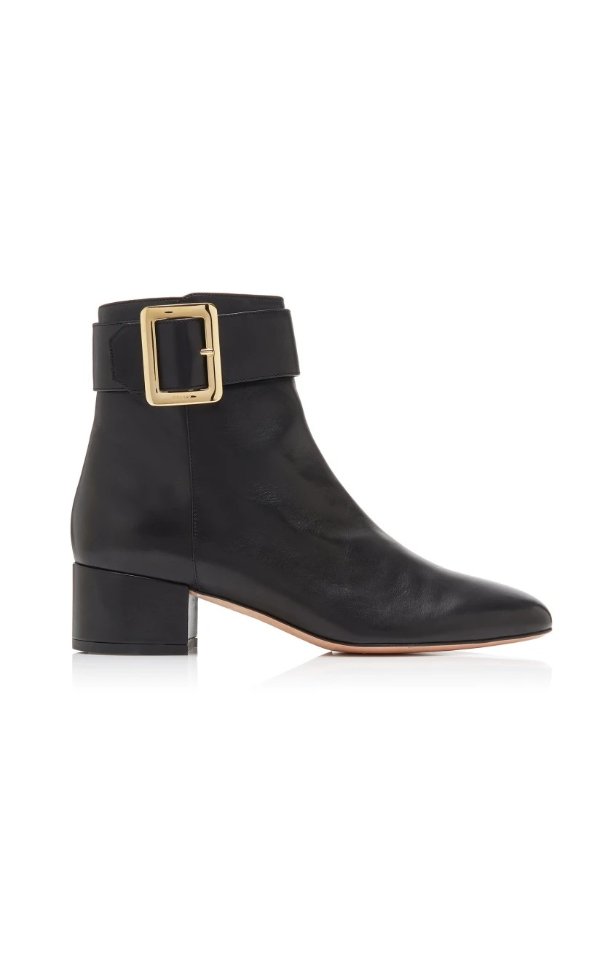 Jay Leather Ankle Boots
