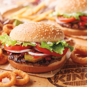 Burger King 手机App限时优惠列表 20多个省钱套餐任你选