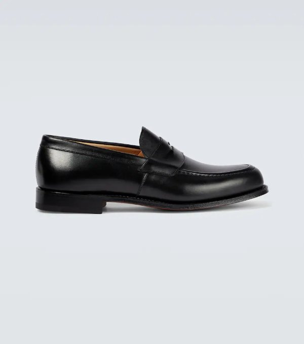 Dawley leather loafers