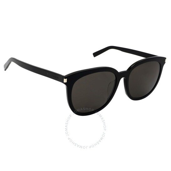 Grey Square Men's Sunglasses SL 284 F SLIM 001 56