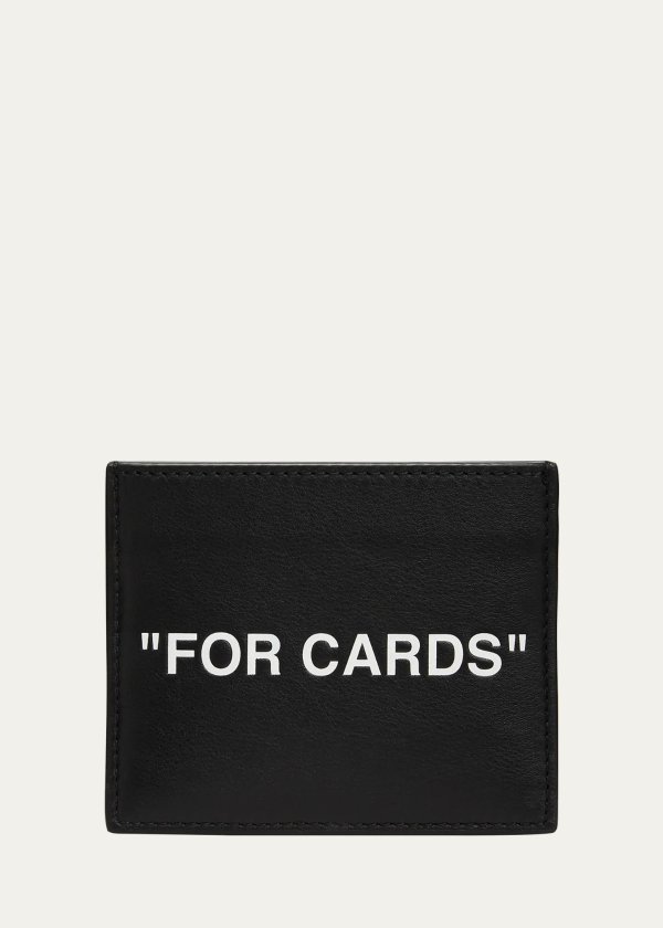 Men's "For Cards" Leather Card Holder