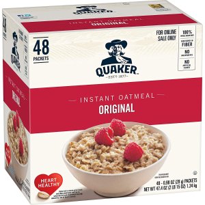 Quaker Instant Oatmeal, Original, 48 Count