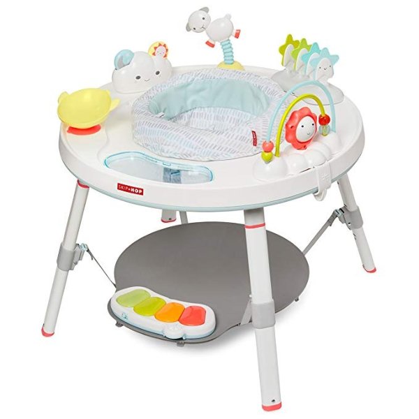 Silver Lining Cloud Baby's View 3-stage Interactive Activity Center, Multi-color, 4 Month
