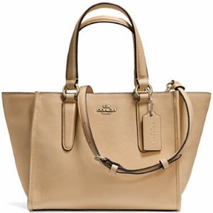 COACH Crosby Mini Carryall in Smooth Leather Handbag Cyber Monday Sale @ Bloomingdales