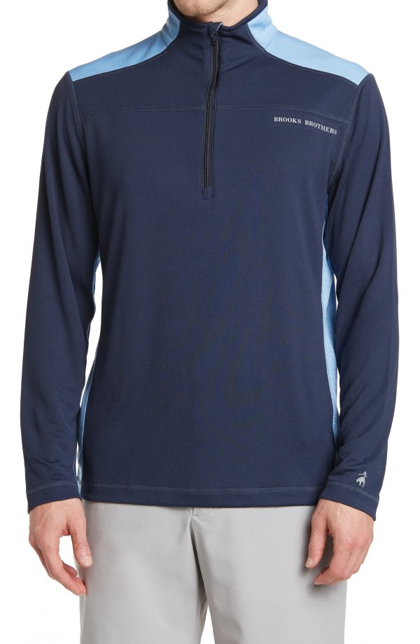 Stand Collar 1/4 Zip Pullover