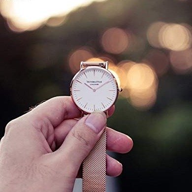 Simple Classic Watches Men Women Unisex Analogue Quartz Stainless Steel Mesh Band Wristwatch