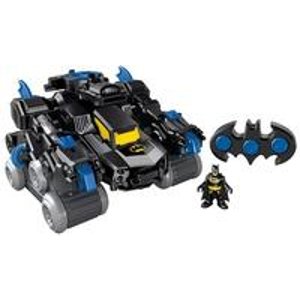 费雪 Imaginext DC 超级朋友遥控Transforming Bat Bot玩具