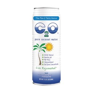 C2O Pure Coconut Water, 17.5 Ounce (Pack of 12)