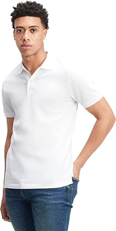 Men's Stretch Pique Polo Shirt