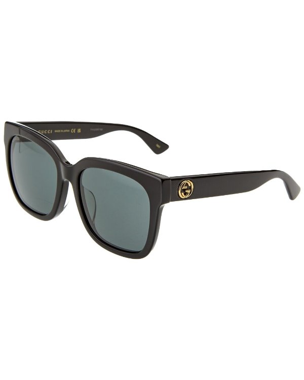 Women's GG0034SAN 55mm Sunglasses