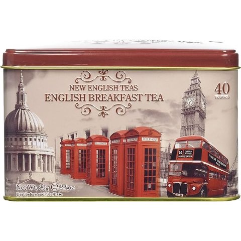 New English Teas 复古茶罐 40包