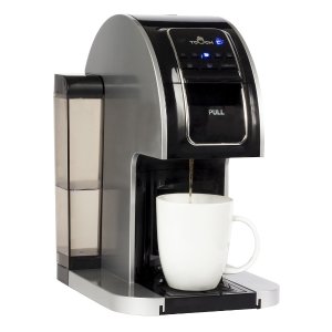 Touch 1-Cup Coffee Maker Black/Silver