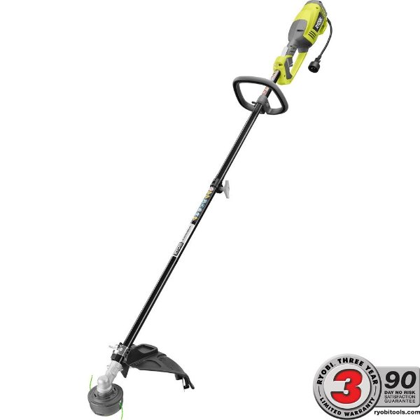 18 in. 10 Amp Electric String Trimmer-RY41135 - The Home Depot