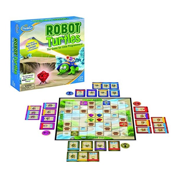 Robot Turtles STEM Toy and Coding Board Game for Preschoolers - Made Famous on Kickstarter, Teaches Programming Principles to Preschoolers